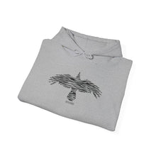 Load image into Gallery viewer, Crow grey Hoodie