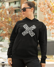 Load image into Gallery viewer, Skull cross Hoodie