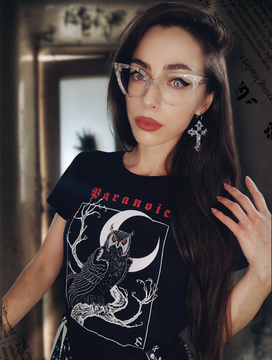Owl by d.s.gargots Women's Tee