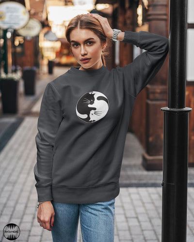 Unisex Yin Yang Sweatshirt - ParanoicBCN